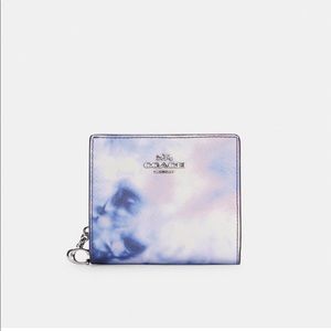 Coach Snap Wallet With Tie Dye Print***Sold out, no longer available **